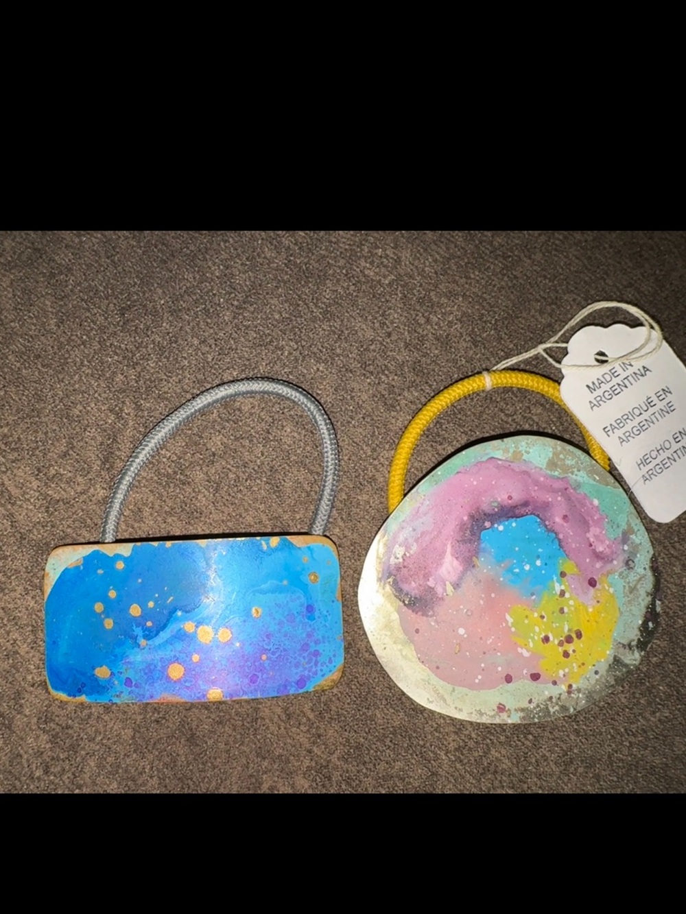Anthropologie Fernanda Sibilia Springbeam Round & Rectangle hair jewelry